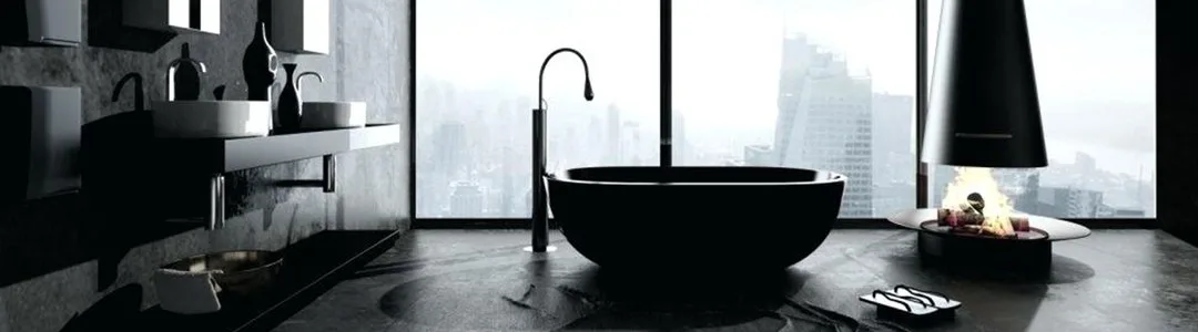 Siyah Banyo Dekorasyonu